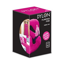 Dylon Machine Dye 350 g Flamingo Pink, Salt Included