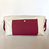 KELAMY Travel Toiletry Bag Small Canvas Dopp Kit Lightweight for