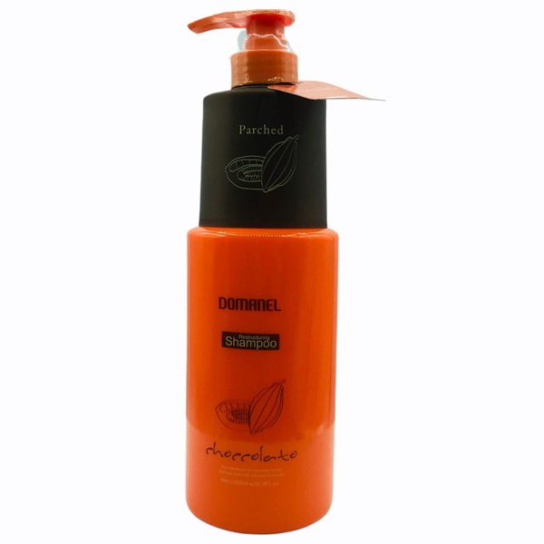 DOMANEL,Shampoo Chocolato Restruturante 1000 Ml 35.3 Oz / Restructuring Cioccolato