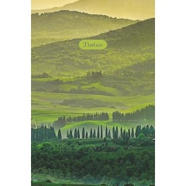 Tuscany Daily Writing, Journal, Diary, Notebook- 100 pages, 6x9, wide lined: Tuscany, Italiy, Italia, Travel