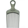 Chicago Comb Model 7 Carbon Fiber detangling, lift & pick