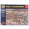 Jumbo Jan Van Haasteren Motorbike Race Jigsaw Puzzle (1000 Piece)