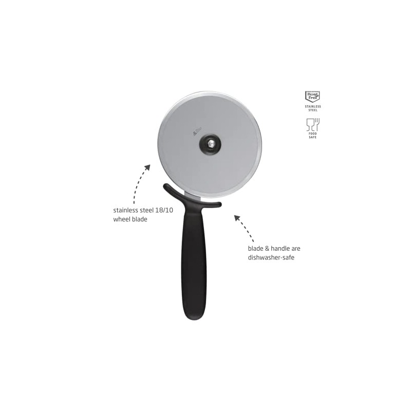 triangle 50 577 12 07 Pizzaschneider XXL 12 cm Durchmesser
