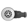 Wirquin 30723394 Slim Shower Drain with Stainless Steel Grille for