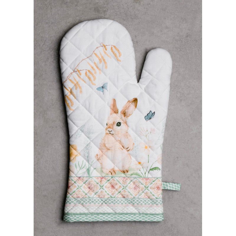Maison d' Hermine Oven Mitt & Pot Holder 100% Cotton