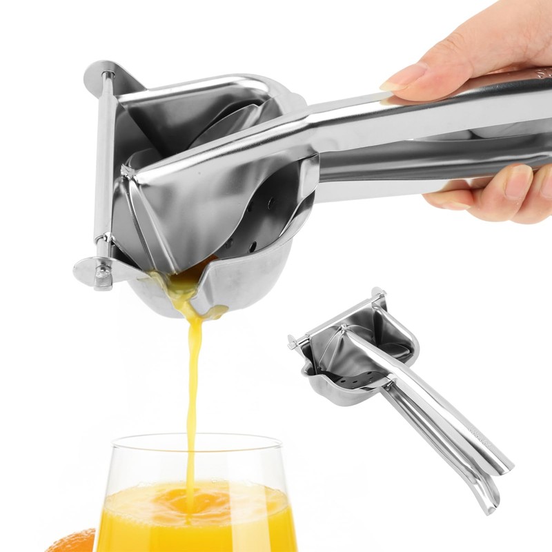 Lemon Squeezer Hand Press Lemon Juicer Manual Citrus Juicer Stainless