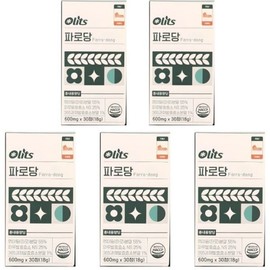 Olitz Parodang 600mg x 30 tablets, 5 boxes 541568 / 올리츠 파로당 600mg x 30정 5박스 541568