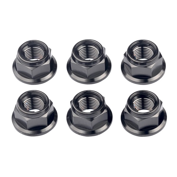 Wanyifa Titanium Flange Head Metal Lock Nut M6 M8 M10
