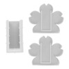 Flower Shape Epoxy Vase Mold DIY Reusable Strong Flexibility High