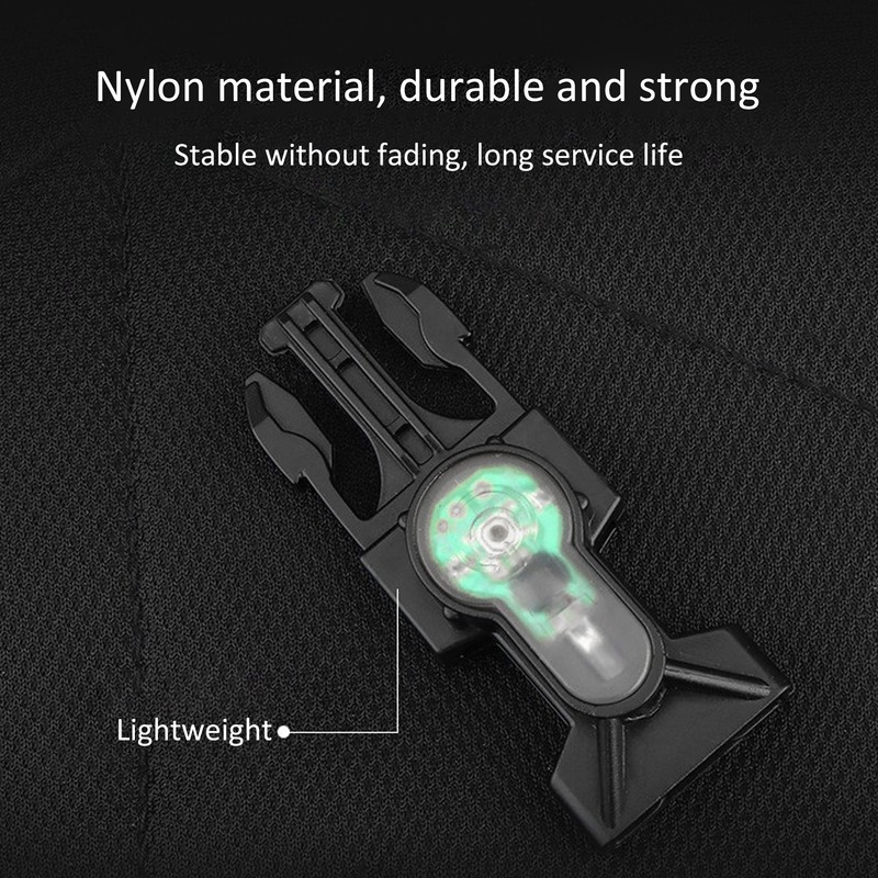 Outdoor Mini Survival Safety Light IPX8 Waterproof Signal Lamp with