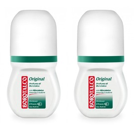 Borotalco: Deo Roll On Alcohol-Free Deodorant Original 50 ml (1.69 fl.oz) Pack of 2 [ Italian Import ]