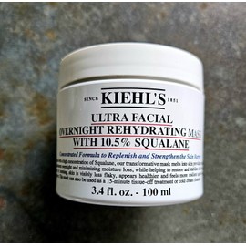 Kiehl's Ultra Facial Overnight Hydrating Face Mask with 10.5% Squalane 3.4oz