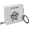 Azeeda 'Mischievous Troll' Keyring Tape Measure/Spirit Level Tool (KM00038402)