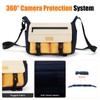 Cwatcun Camera Messenger Bag – Waterproof Compact DSLR Shoulder/Sling Bag