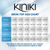 Kiniki Women's Tan Through Bikini Top Swimwear - Amalfi Green