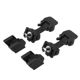 RLB-HILON Hood Latch Compatible with Jeep Wrangler TJ 1997 1998 1999 2000 2001 2002 2003 2004 2005 2006 Year, 1 Pair Hood latches with Bracket