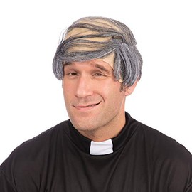 Realistic Baldy Man Adult Wig, 1 Pc. - Perfect Accessory for Parties, Cosplay, Doctors & Nurses, Nuns & Vicars, Wizards, & World Book Day