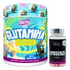 Suplemento L- Glutamina 300g Reductivo Liposenze 90 Cáps