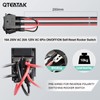 QTEATAK DC 12V 10A 6 Pin 3 Position (ON)-Off-(ON) AC