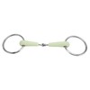 Ring Snaffle Bit, Apple Flavor Stainless Steel Horse Mouth Bit,