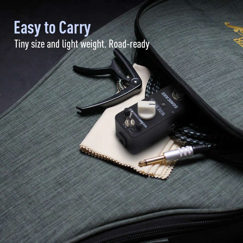 SONICAKE Rude Mouse True Bypass Underground Overdrive Distortion Pedals +9V