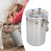 Manual Milking Machine 2L Capacity Convenient Control Portable Cow Hand