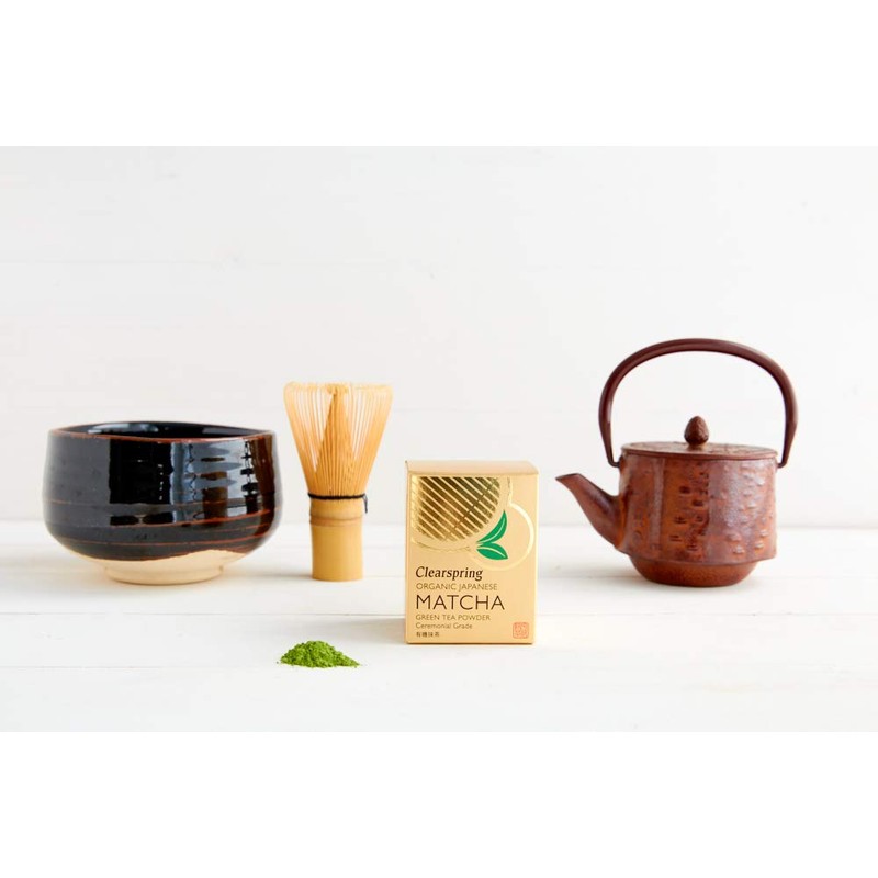 Clearspring Organic Japanese Matcha Green Tea Powder Ceremonial Grade, 30g