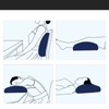 Inflatable Lumbar Pillow Portable Inflatable Lumbar Support Pillow for Car