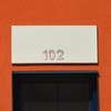 AIMALL 2 Number Sticker Plate for Door Address, Copper Plated