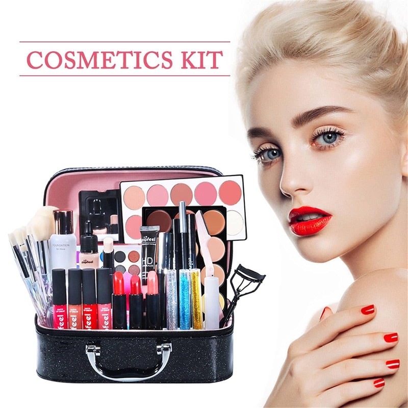Graprx 35pcs Full Beauty Makeup Cosmetics Set Upgrade Cosmetics Set