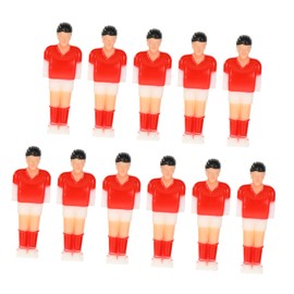 VICASKY Pack of 11 Table Football Figures for Table Football - High Quality Replacement Parts for Foosball Players 8 mm - Ideal for Exciting Games and Easy Exchange