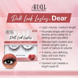 Ardell Doll Look Lashes, Dear, 1 pack