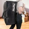 Hefty Large Flexible Tote with Breathable Mesh, Double Zipper, 2