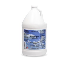 Kleen-Free Naturally Enzyme Cleaner, Enzyme Solution, and Multi-Purpose Cleaner, Laundry Additive and More -Unscented -128oz