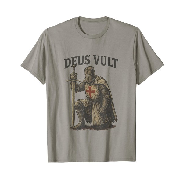Deus Vult – Minimalist Latin Word for History T-Shirt