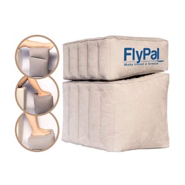 Flypal Air Footrest Foot Rest Ottoman Foot Pillow Relaxing for Airplanes, Cars, Travel, Carry, Kids, 3 Levels