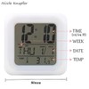 Nicole Knupfer Wolf Wecker Kinder Wecker LED Night Nachttischwecker Quadrat