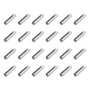sourcing map 60Pcs Slotted Split Roll Pins 3/25 Inch(3mm) Dia.