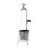 Lawn Lamp Solar Outdoor Waterproof Metal Faucet Durable Light Statue
