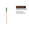 Truper Square-Point Shovel, Mid-Size Steps, 48-Inch Wood Handle with 6-Inch