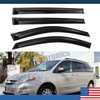 Geartronics 4PCS For 2004-2009 Toyota Sienna Acrylic Window Visor Rain