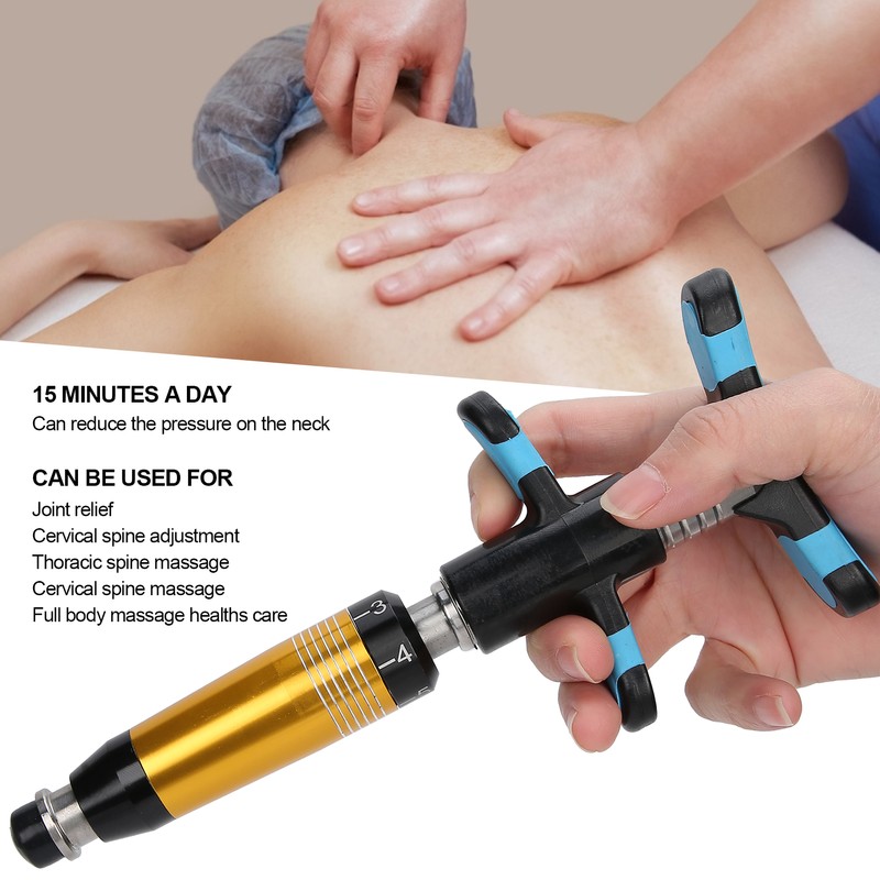 Chiropractic Adjusting Tool Manual Spine Bone Correction Gun Handheld Spine