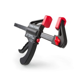 TEKTON 6-Inch x 2-1/2-Inch Ratchet Bar Clamp and 12-Inch Spreader | 39181