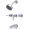 Central Brass 8968-M1 Brass Single Function Standard Showerhead Three Handle