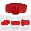 LJCZKA Women Wide Stretchy Belt Adjustable Vintage Elastic Waist Belt