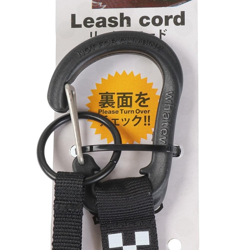 ORANGE Board Leash Cord 130620 4002 (Black x White/FF/Men's, Lady's,