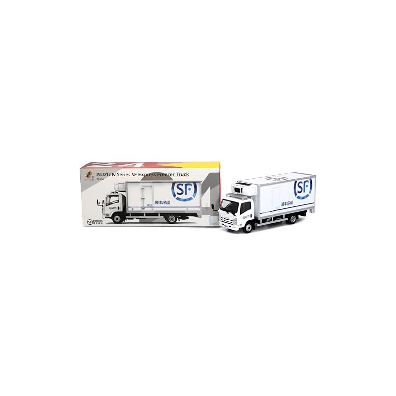 Tiny City 1/76 CN24 Isuzu N Series Freezer Truck S.F.