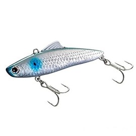 SHIMANO Exsense XV-385M Salvage Lure, 85ES, Silver and Blue (002 Kyourin Borakono)
