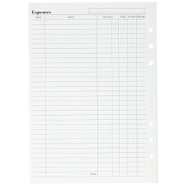 Filofax A5 Expenses