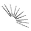Single Flute End Mill,Ozgkee 3Mm End Mill 10Pcs Single Flute
